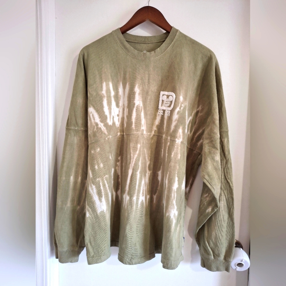 Disney Spirit Jersey Size XL Oversized Cotton Tie Dye Walt Disney World